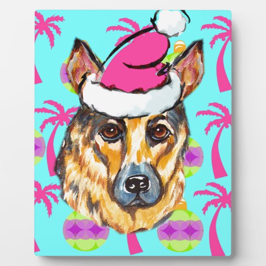 ジャーマンシェパード フォトプラーク (正面)