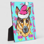 ジャーマンシェパード フォトプラーク (側面)