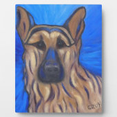 ジャーマンシェパード フォトプラーク (正面)