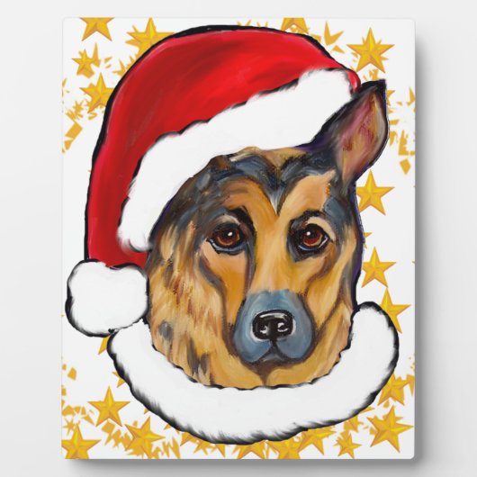 ジャーマンシェパード フォトプラーク (正面)