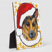 ジャーマンシェパード フォトプラーク (側面)