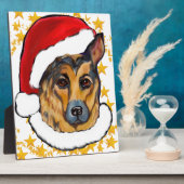 ジャーマンシェパード フォトプラーク (側面)