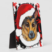 ジャーマンシェパード フォトプラーク (側面)