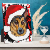 ジャーマンシェパード フォトプラーク (側面)