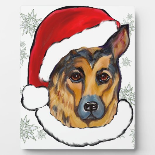 ジャーマンシェパード フォトプラーク (正面)