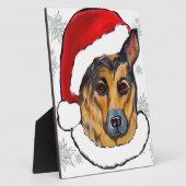 ジャーマンシェパード フォトプラーク (側面)