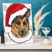 ジャーマンシェパード フォトプラーク (側面)