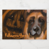 ジャーマンシェパード フードラベル (シングルラベル)