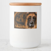 ジャーマンシェパード フードラベル (正面)