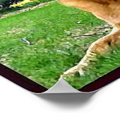 ジャーマンシェパード ポスター (角)