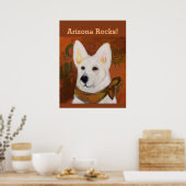 ジャーマンシェパード ポスター (キッチン)