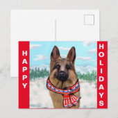 ジャーマンシェパード ポストカード (正面/裏面)