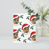 ジャーマンシェパード ポストカード (スタンド正面)