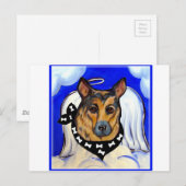 ジャーマンシェパード ポストカード (正面/裏面)