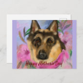 ジャーマンシェパード ポストカード (正面/裏面)