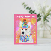 ジャーマンシェパード ポストカード (スタンド正面)