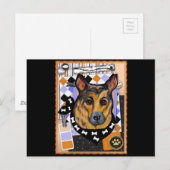 ジャーマンシェパード ポストカード (正面/裏面)