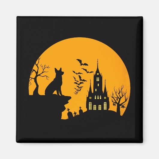 ジャーマンシェパード マグネット (正面)