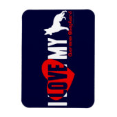 ジャーマンシェパード マグネット (縦)