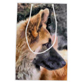 ジャーマンシェパード ミディアムペーパーバッグ (裏面)