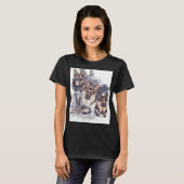 ジャーマンシェパード・メドレー Tシャツ (正面フル)