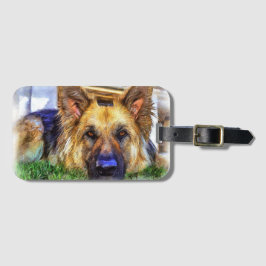 ジャーマンシェパード ラゲッジタグ