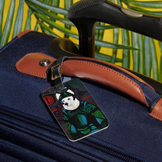 ジャーマンシェパード ラゲッジタグ (正面インサイチュ1)