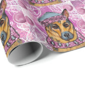 ジャーマンシェパード ラッピングペーパー (ロールコーナー)