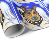 ジャーマンシェパード ラッピングペーパー (ロールコーナー)