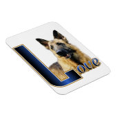 ジャーマンシェパード・ラブ マグネット (右側)