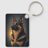🦴 ジャーマンシェパード 愛犬家のためのインテリア雑貨 🦴 キーホルダー (裏面)