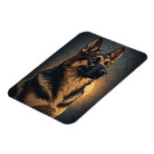 🦴 ジャーマンシェパード 愛犬家のためのインテリア雑貨 🦴 マグネット (左側)