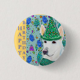 ジャーマンシェパード 缶バッジ