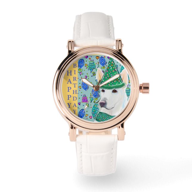 ジャーマンシェパード 腕時計 (正面)