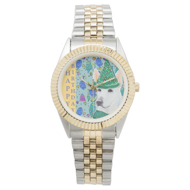 ジャーマンシェパード 腕時計 (正面)