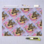 ジャーマンシェパード 薄葉紙 (クラフト)