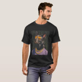 ジャーマンシェパード 面白い Tシャツ (正面フル)