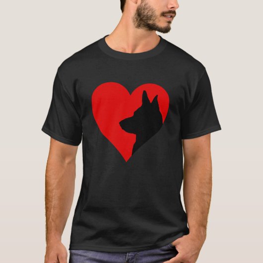 ジャーマンシェパード Tシャツ (正面)