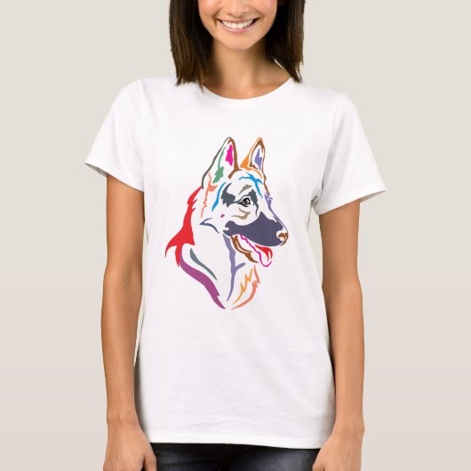 ジャーマンシェパード Tシャツ (正面)