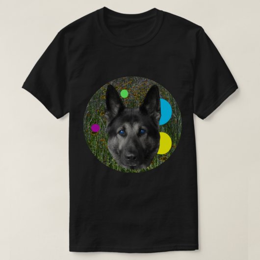 ジャーマンシェパード Tシャツ (デザイン正面)