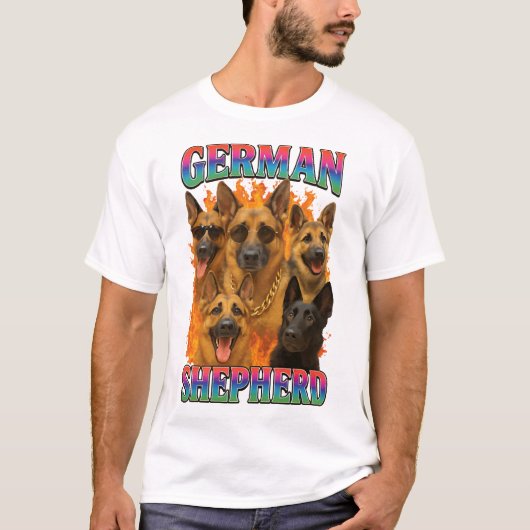 ジャーマンシェパード Tシャツ (正面)
