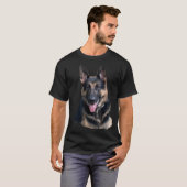 ジャーマンシェパード Tシャツ (正面フル)