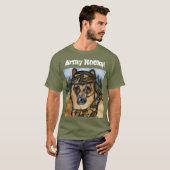 ジャーマンシェパード Tシャツ (正面フル)