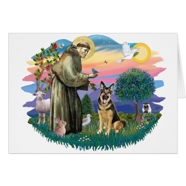 ジャーマンシェパード(W) (正面横)