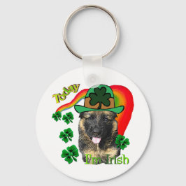 ジャーマンシェパードSt patricks day キーホルダー