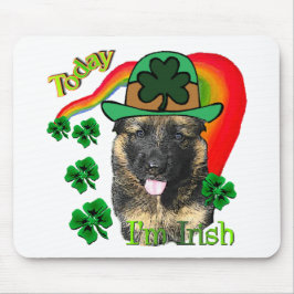 ジャーマンシェパードSt patricks day マウスパッド