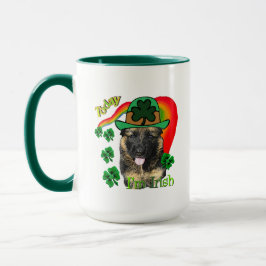 ジャーマンシェパードSt patricks day マグカップ