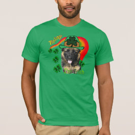 ジャーマンシェパードSt patricks day Tシャツ