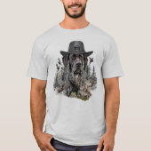 ジャーマンショートヘアードポインター Tシャツ (正面)