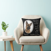 ジャーマン・シェパードのお母さんの枕 クッション (椅子)